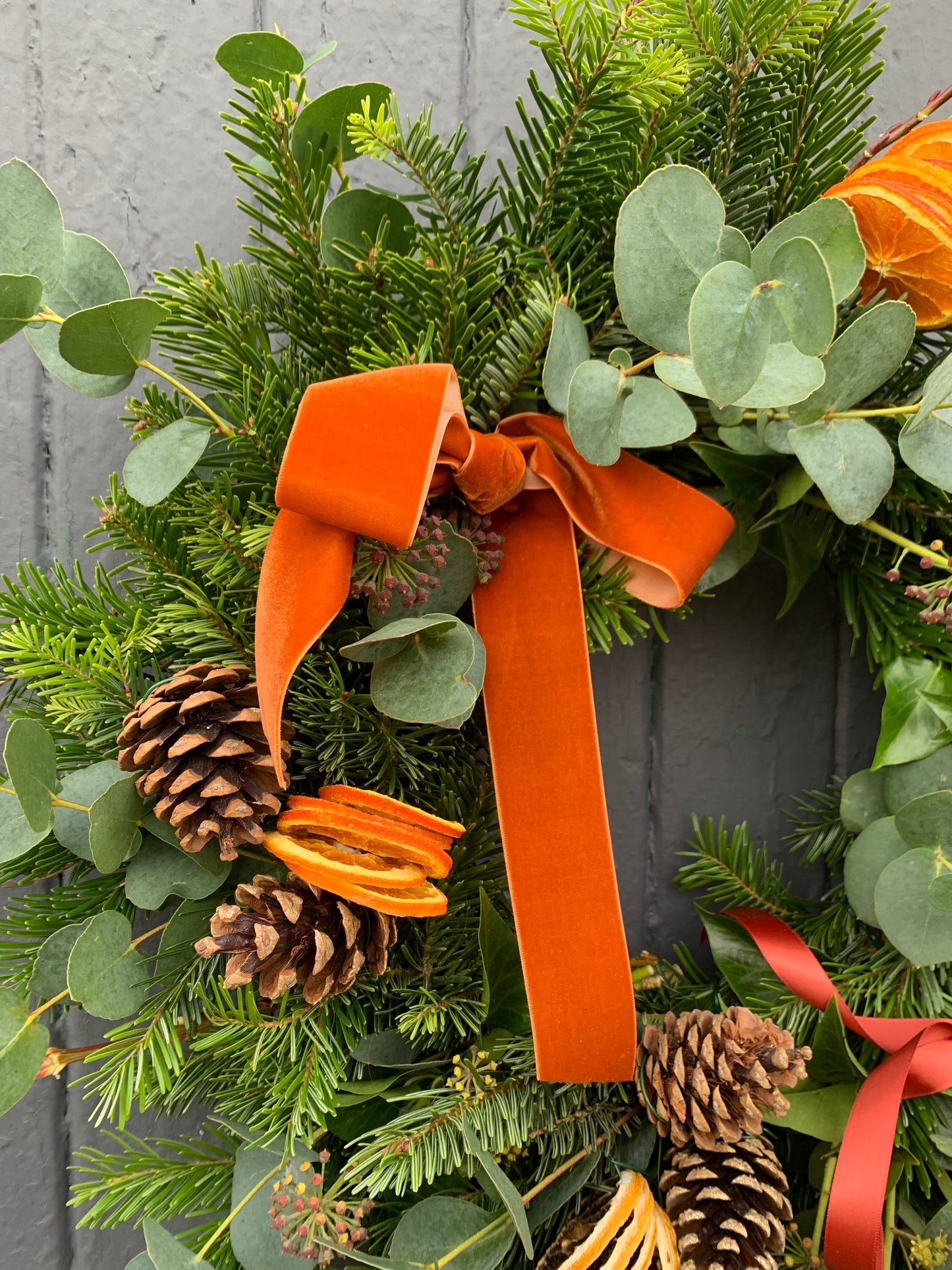 Christmas Wreath - 'Orange & Spice'