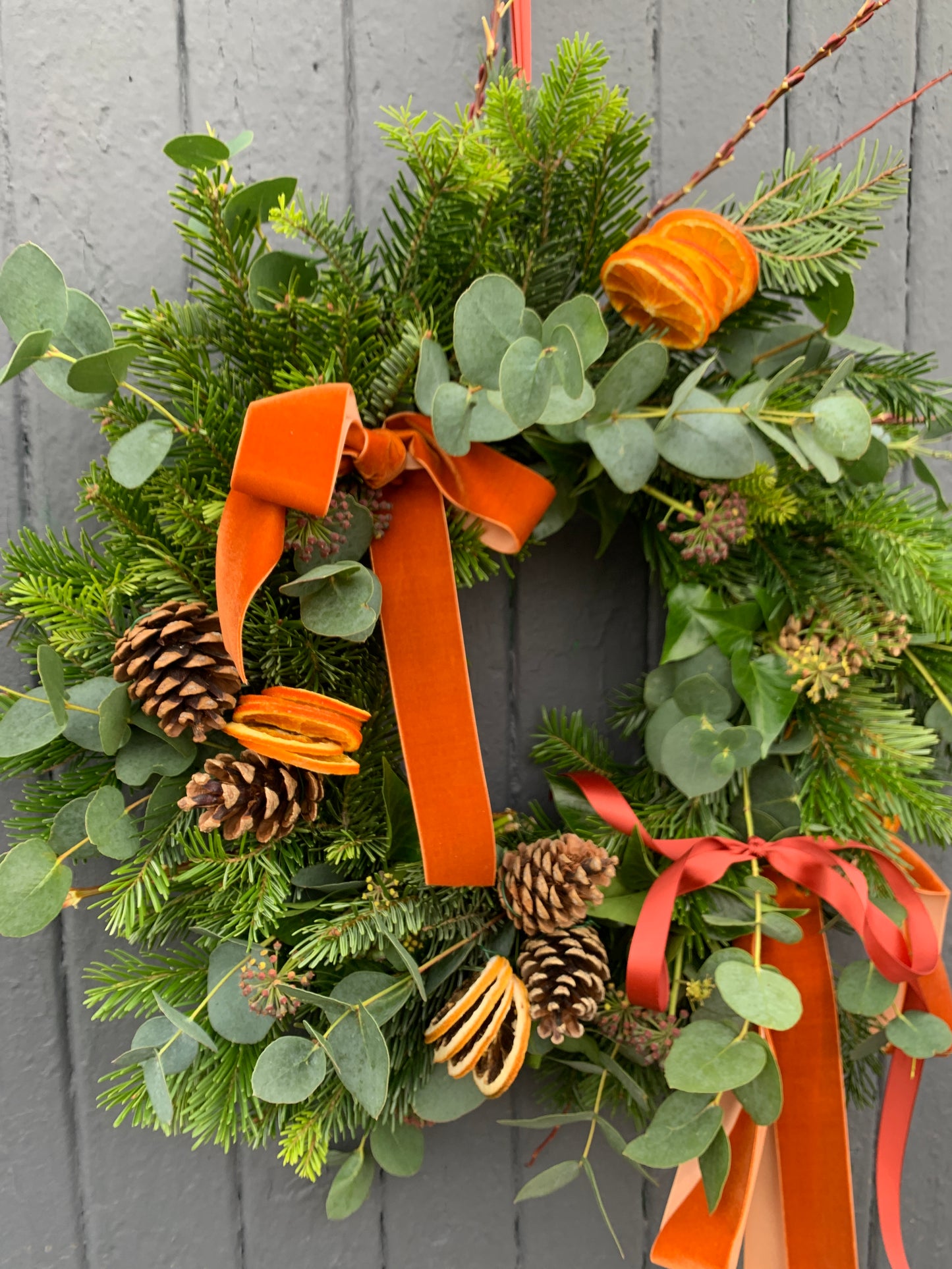 Christmas Wreath - 'Orange & Spice'